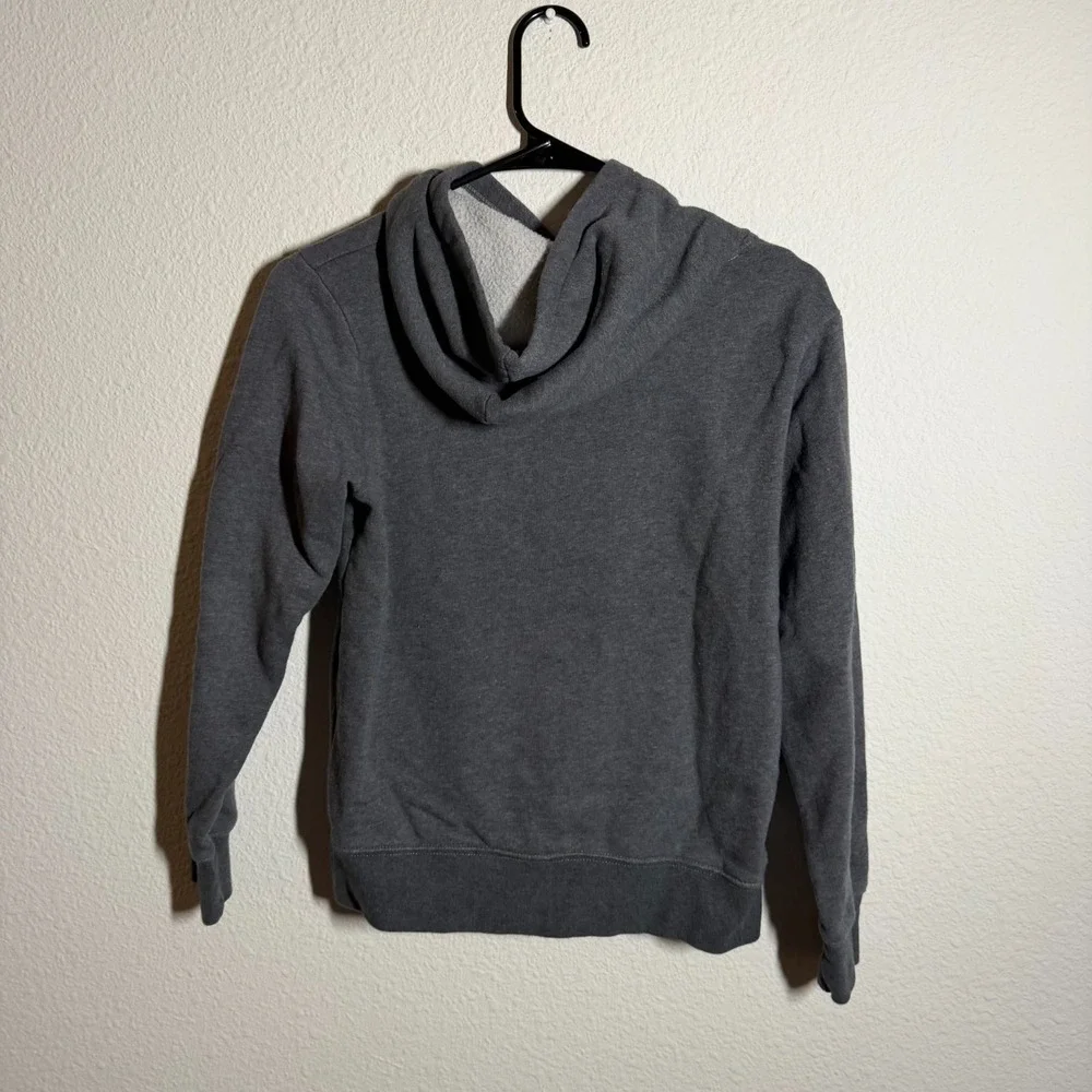 Nike Air Jordan Hoodie Boys Medium‎ Gray Fleece Lined Graphic Winter Casual